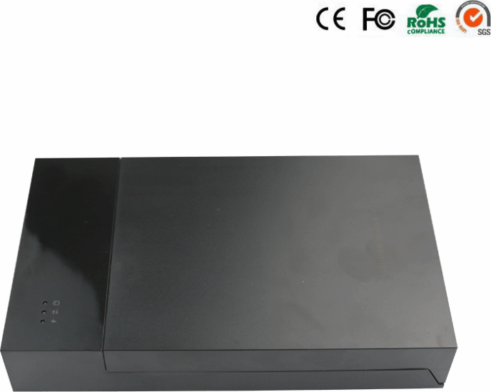 nBase EH-35ASU3B 3,5" USB 3.0 Külső HDD ház - Fekete