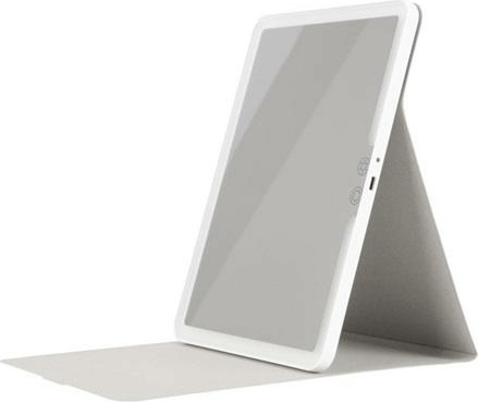 Humanas HS ML02 LED Asztali Kozmetikai Sminktükör 25 x 19 cm - Fehér