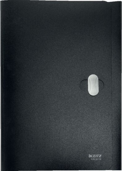 Leitz Recycle PP A4 3-pólyás mappa - Fekete Leitz Recycle PP A4 3-pólyás mappa - Fekete