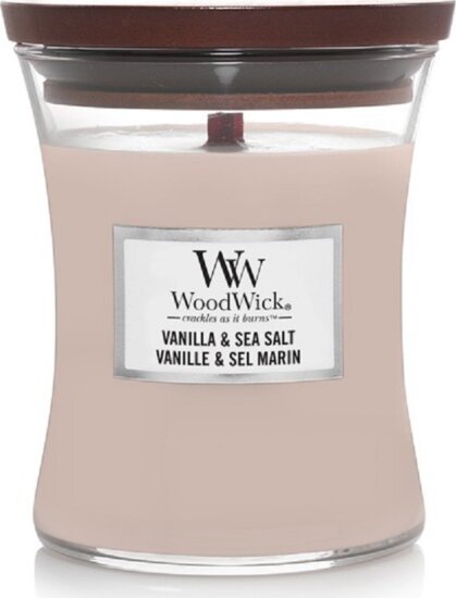 WoodWick Sea Salt & Vanilla Illatgyertya 275g