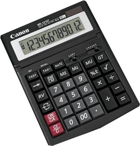Canon WS-1210T Asztali Számológép - Fekete Canon WS-1210T Asztali Számológép - Fekete