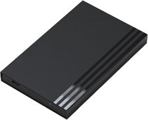 nBase EH-25PSU2B 2.5" USB 2.0 Külső HDD/SSD ház - Fekete
