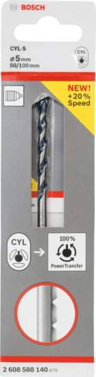 Bosch 2608588140 5mm Betonfúró - 50mm