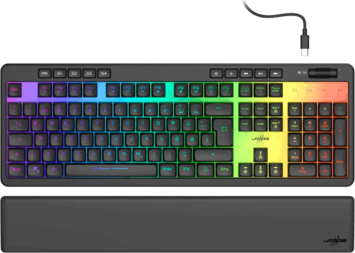 Hama uRage Exodus 515 Illuminated Vezetékes Gaming Billentyűzet - Magyar