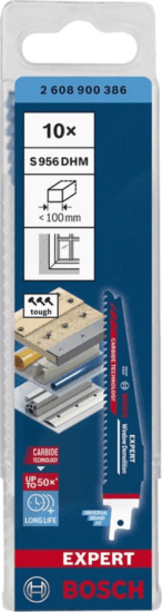 Bosch 2608900386 Expert Window Demolition S 956 DHM Szablyafűrészlap - 150mm (10db / csomag)