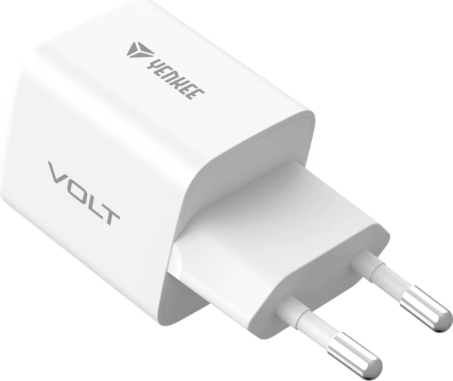 Yenkee YAC G35 Volt GaN USB Type-C Hálózati töltő - Fehér (35W)