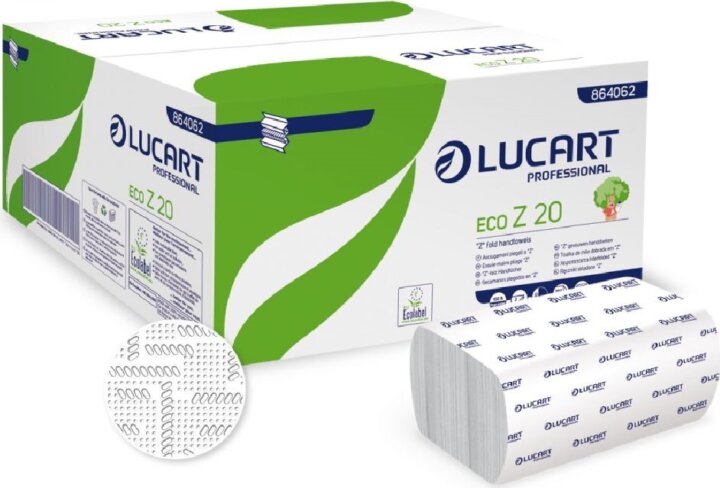 Lucart Eco Z20 Hajtogatott kéztörlő (15 darabos)