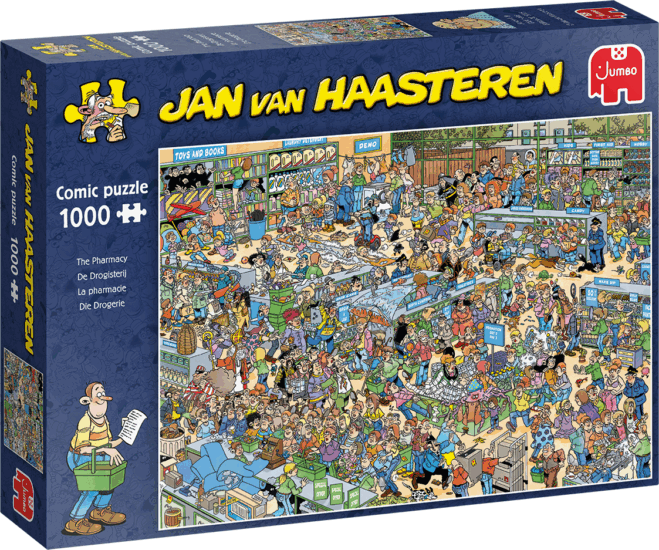 Jumbo Jan Van Haasteren A gyógyszertár - 1000 darabos puzzle
