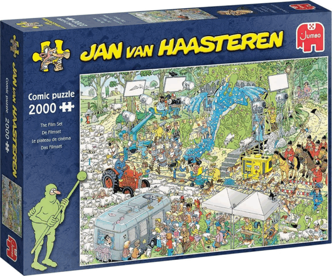 Jumbo Jan van Haasteren Filmdíszlet - 2000 darabos puzzle Jumbo Jan van Haasteren Filmdíszlet - 2000 darabos puzzle