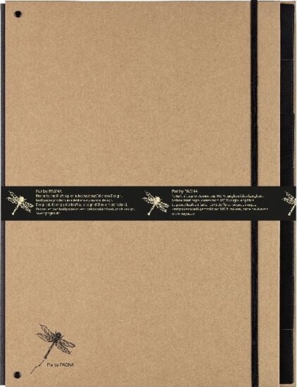 Pagna Pur A4 7rekeszes előrendező - Natúr