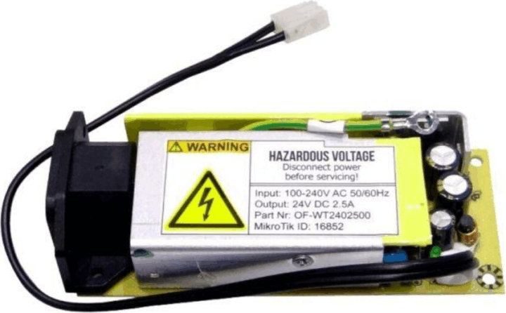 MikroTik 24V2APOW Belső tápegység 24V / 2.5A