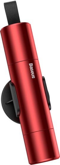 Baseus CRSFH-09 2 az 1-ben Ablaktörő kalapács és Biztonsági öv vágó - Piros Baseus CRSFH-09 2 az 1-ben Ablaktörő kalapács és Biztonsági öv vágó - Piros