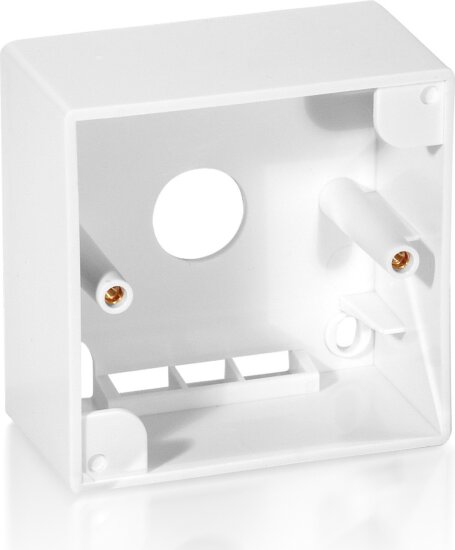 Equip 761302 Keystone System 80 x 80 mm szerelődoboz - Fehér Equip 761302 Keystone System 80 x 80 mm szerelődoboz - Fehér