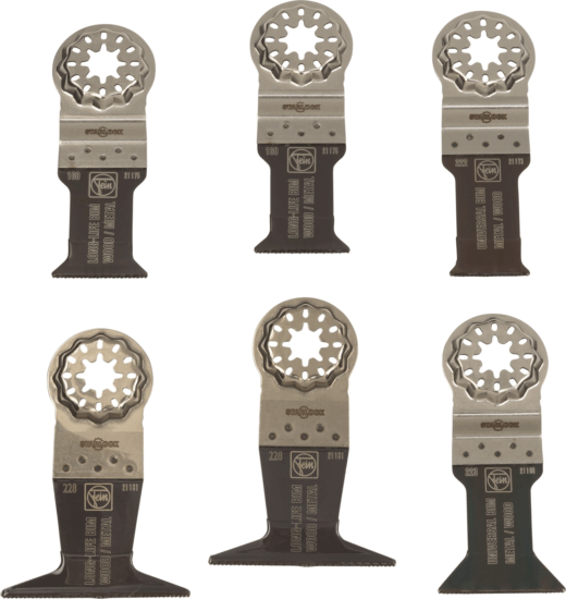 Fein 35222967010 Multivágó készlet (6 db/csomag) Fein 35222967010 Multivágó készlet (6 db/csomag)