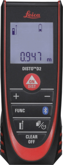 Leica Disto D2 Lézeres távolságmérő - 100 m