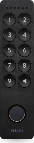 Nuki 220931 Keypad 2.0 Okos ajtózár Billentyűzet + Ujjlenyomatolvasó - Fekete
