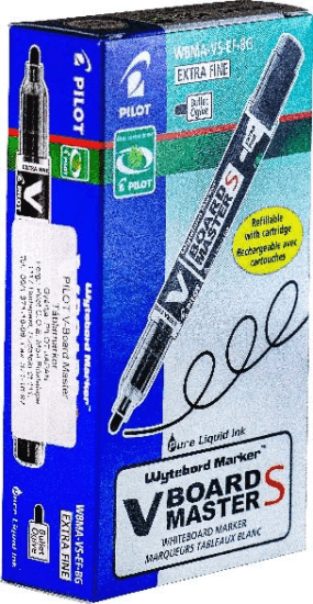 Pilot V Board Master S EF Táblamarker - Piros (10 db / csomag) Pilot V Board Master S EF Táblamarker - Piros (10 db / csomag)