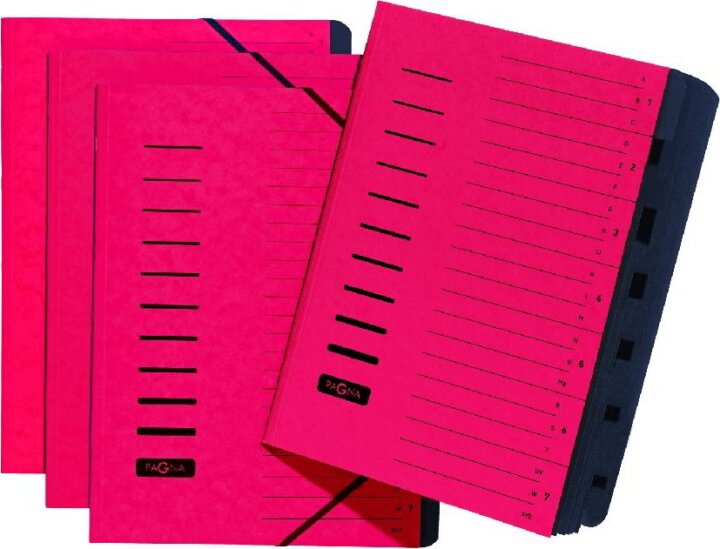 Pagna A4 A-Z rendezőmappa - Piros