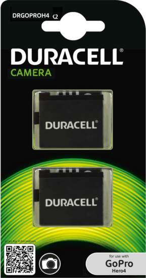 Duracell DRGOPROH4-X2 GoPro Hero 4 1160mAh Akkumulátor (2db / csomag)