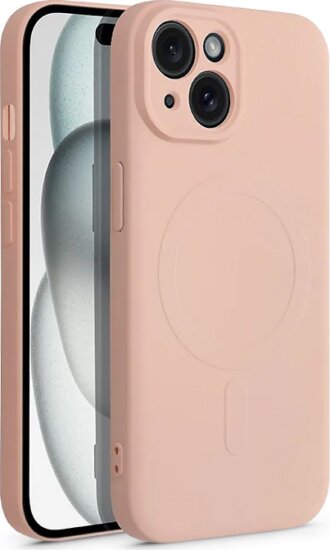 Haffner Apple iPhone 15 Plus Hátlapvédő Tok - Rózsaszín