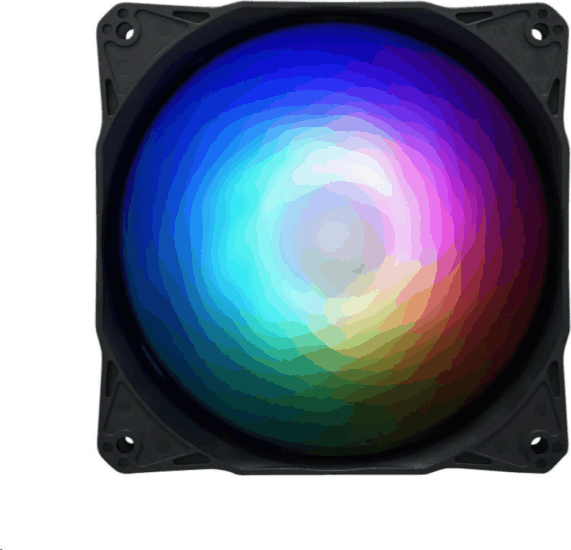 Asus GT301 120mm ARGB Rendszerhűtő - Fekete (OEM)