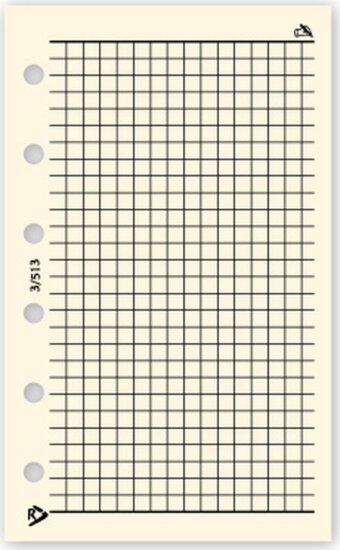 Realsystem 78 x 129mm Négyzethálós gyűrűs naptár kiegészítő - Krém Realsystem 78 x 129mm Négyzethálós gyűrűs naptár kiegészítő - Krém