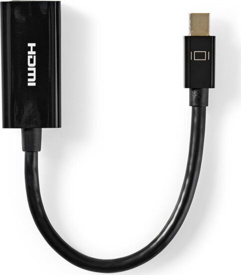 Nedis CCGT37650BK02 Mini DisplayPort 1.2 apa - HDMI anya Adapter