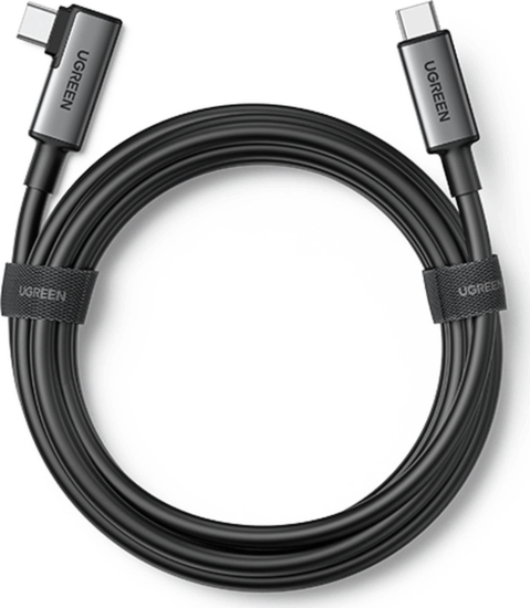 Ugreen USB-C apa - USB-C apa Adat és töltőkábel - Fekete (5m)