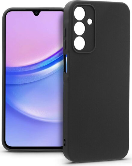 Haffner Soft Samsung Galaxy A15 4G/Galaxy A15 5G Tok - Fekete