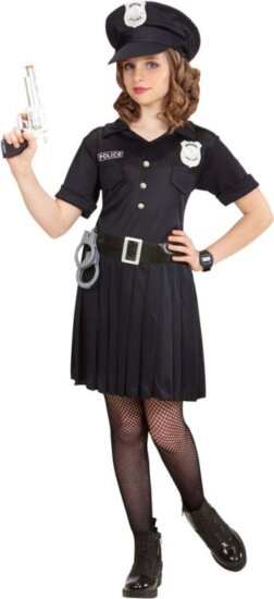 Widmann : Rendőrnő jelmez szoknyával - 116 cm