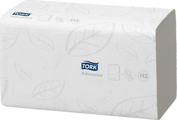 Tork Advanced Z H3 rendszer Kéztörlő hajtogatott - Extra fehér (1 csomag)