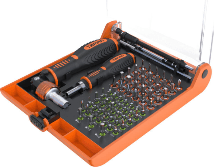 Toman TT-7300 Professzionális Bitkészlet (73 db / csomag)