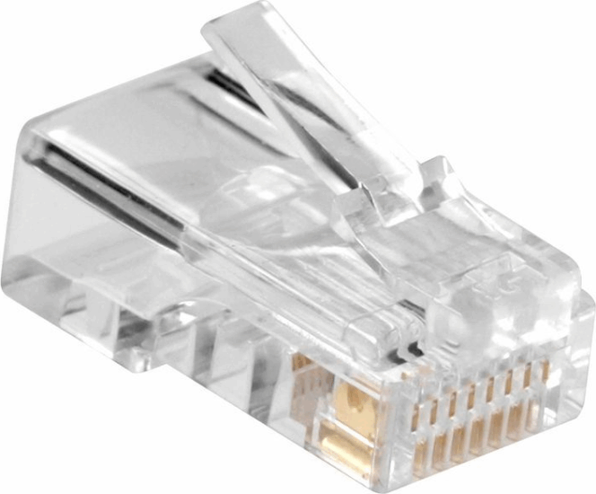 ACT AC4110 RJ45 Cat.5E moduláris csatlakozó 10 db-os szett
