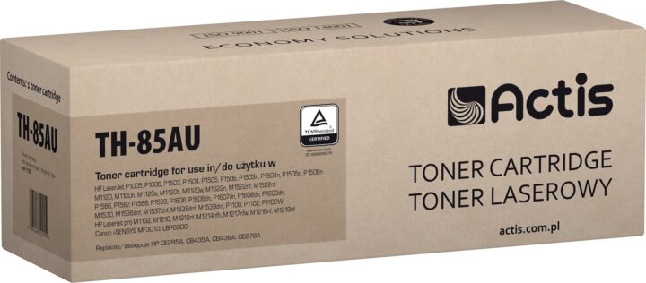Actis (HP CE285A, CE278A, CB435A, CB436A) Toner Fekete Actis (HP CE285A, CE278A, CB435A, CB436A) Toner Fekete