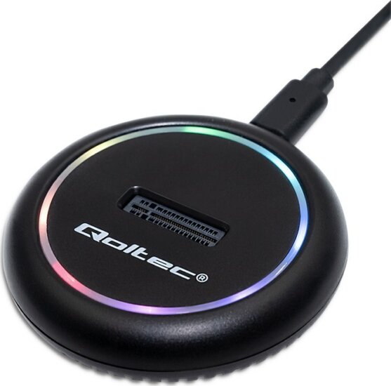 Qoltec 52275 SSD Dokkoló (USB-C - NVMe )