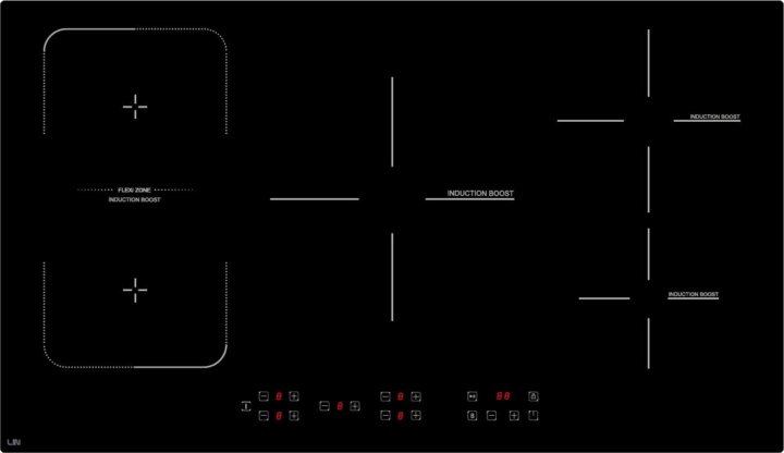 Lin LI-B57235 Indukciós Főzőlap - Fekete Lin LI-B57235 Indukciós Főzőlap - Fekete