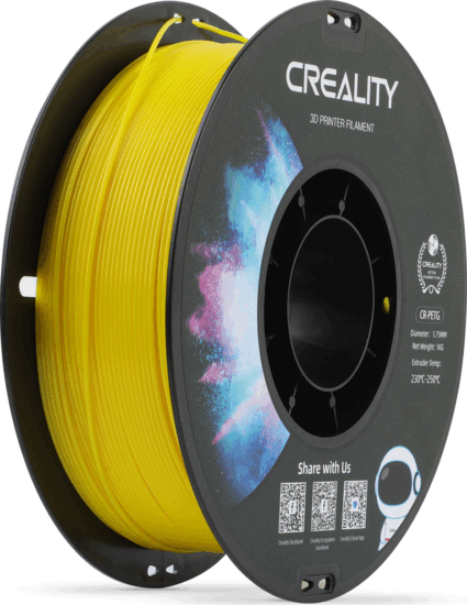 Creality 3301030033 Filament CR-PETG 1.75mm 1kg - Átlátszó Creality 3301030033 Filament CR-PETG 1.75mm 1kg - Átlátszó