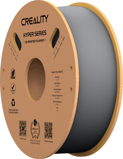 Creality 3301010340 Hyper Filament PLA 1.75mm 1kg - Szürke