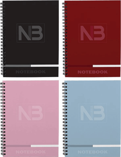 TC Notebook 3 A4 120 lapos osztott Spirálfüzet - Többféle TC Notebook 3 A4 120 lapos osztott Spirálfüzet - Többféle