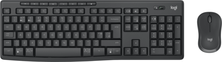 Logitech MK370 Combo Wireless Billentyűzet + Egér (Grafitszürke) - Magyar