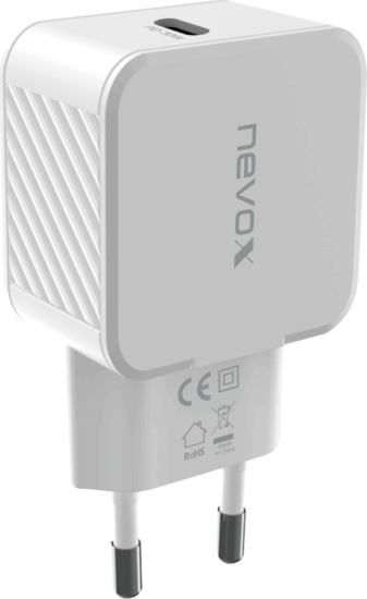Nevox 2008 USB Type-C Hálózati töltő - Fehér (30W) Nevox 2008 USB Type-C Hálózati töltő - Fehér (30W)