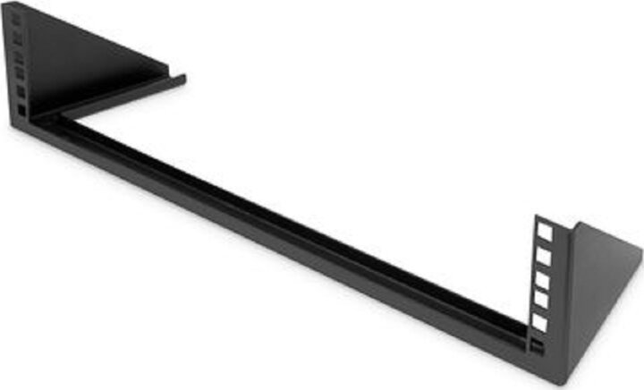 Digitus patch panel konzol 2U - Fekete