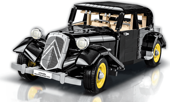 Cobi Citroen Traction Avant 11CV 1938 autó 1900 darabos építő készlet