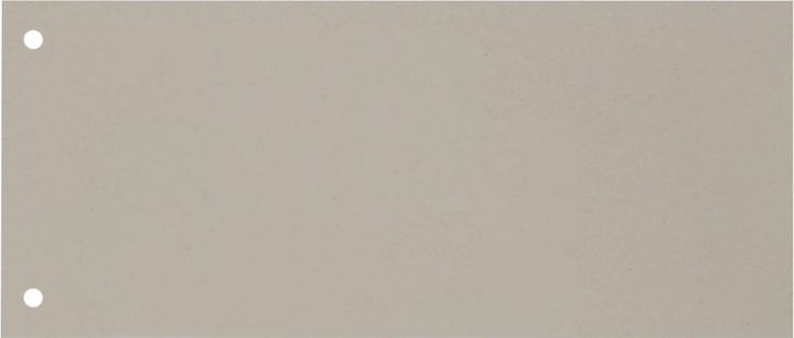 Office Depot 10,5x24 cm elválasztócsík szürke (100 db / csomag)