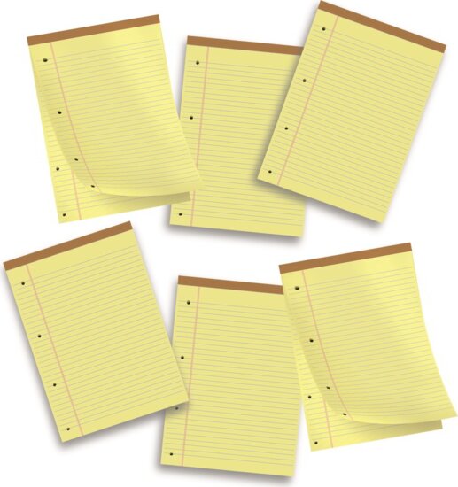 Pigna Legal A4 vonalas jegyzettömb - Sárga (50 lap / tömb) Pigna Legal A4 vonalas jegyzettömb - Sárga (50 lap / tömb)