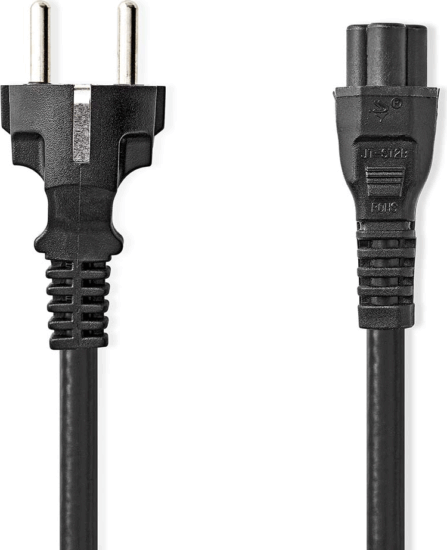 Nedis CEGL10130BK20 Hálózati tápkábel 2m - Fekete