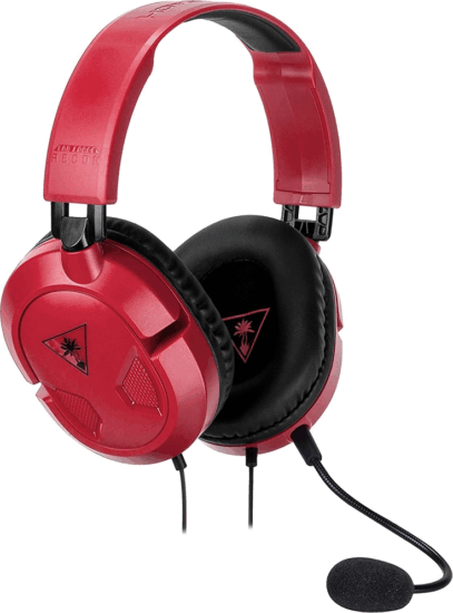 Turtle Beach Ear Force Recon 50 Vezetékes Gaming Headset - Fekete/Piros Turtle Beach Ear Force Recon 50 Vezetékes Gaming Headset - Fekete/Piros