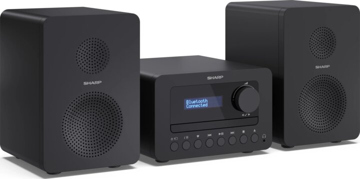 SHARP XL-B514BK Mikro HiFi rendszer - Fekete