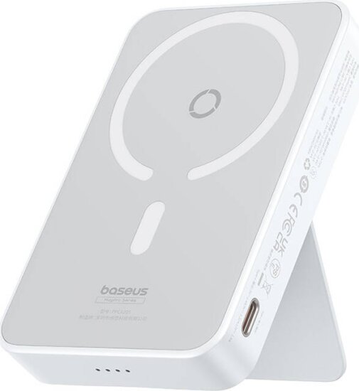 Baseus MagPro Powerbank 5000mAh (1.5-2.4A / 5-12V) - Fehér