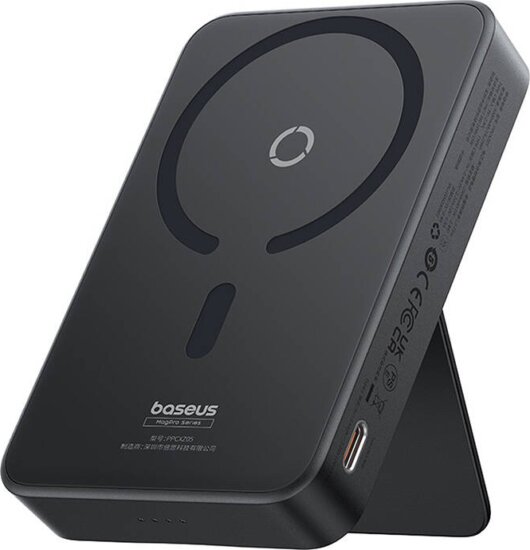 Baseus MagPro Magnetic Powerbank 5000mAh (1.5-2.4A / 5-12V) - Fekete